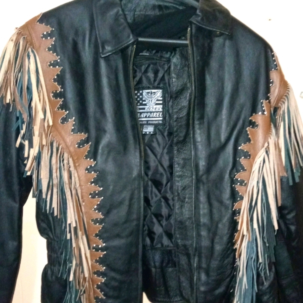 Leather jacket